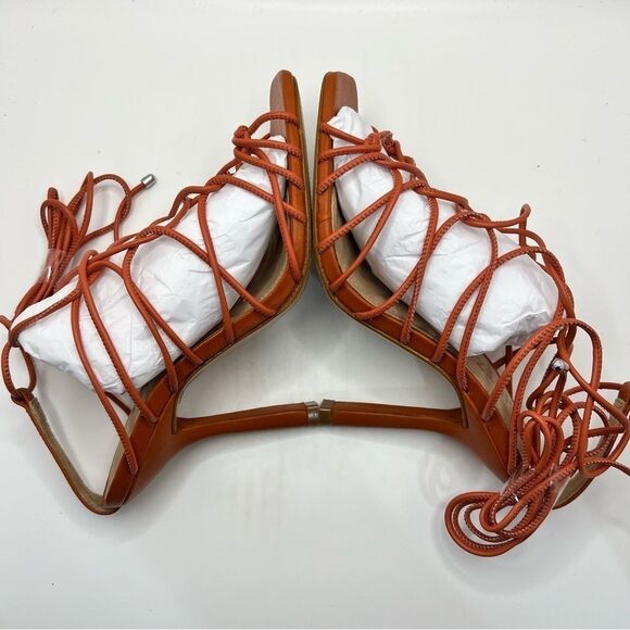 SCHUTZ • Heyde Sandal in New Ochre - Picture 7 of 9